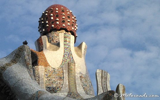 Barcelona - house in park Guell