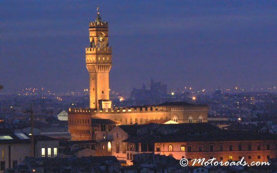 Florence at night